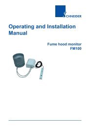 FM100_Operating manual.indb - Schneider Elektronik GmbH