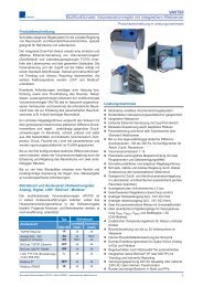 VAV700 Multifunktionaler Volumenstromregler mit integriertem ...