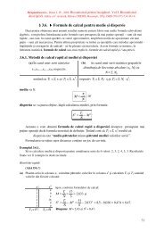 3.6. > Formule  de calcul pentru medie şi dispersie - bio ...