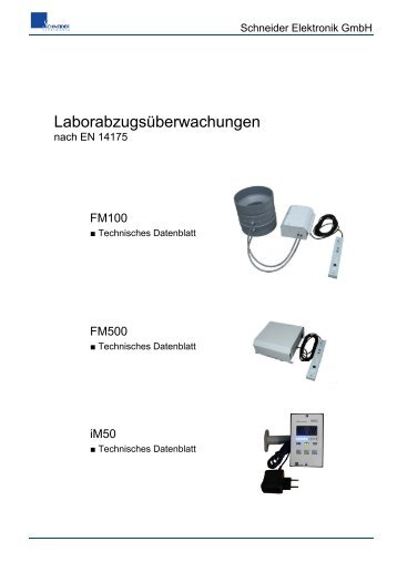 Produktkatalog PDF-Dokument - Schneider Elektronik GmbH