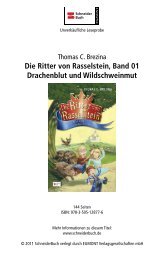 Die Ritter von Rasselstein, Band 01 Drachenblut und Wildschweinmut