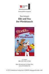 Bibi und Tina Der Pferdetausch - Egmont Schneiderbuch