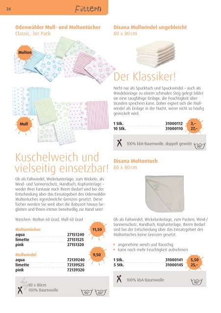 Katalog Babyzeiten | Füttern