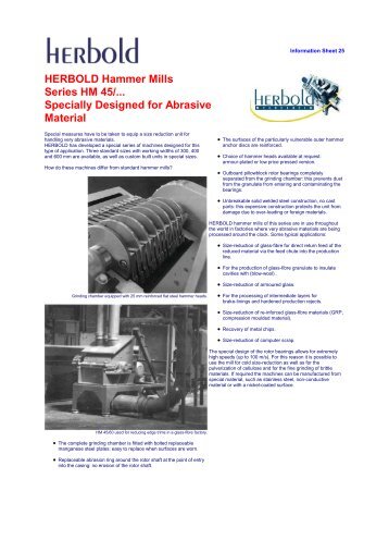 Information Sheet 25 - Herbold Meckesheim USA