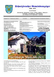 Gemeindeanzeiger 4-12 letzte Ausgabe - Schneizlreuth