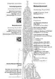 Programmaboekje [PDF] - Zwolse Beiaard Stichting