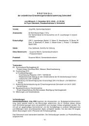 EG GV Protokoll 05. Dezember 2012 - Gemeinde Schnottwil