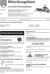 Mitteilungsblatt Nr. 23 vom 08.06.2012 - SchnÃƒÂ¼rpflingen