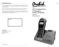 DECT Cordless Phone LR108 / LR128TAM Low Radiation