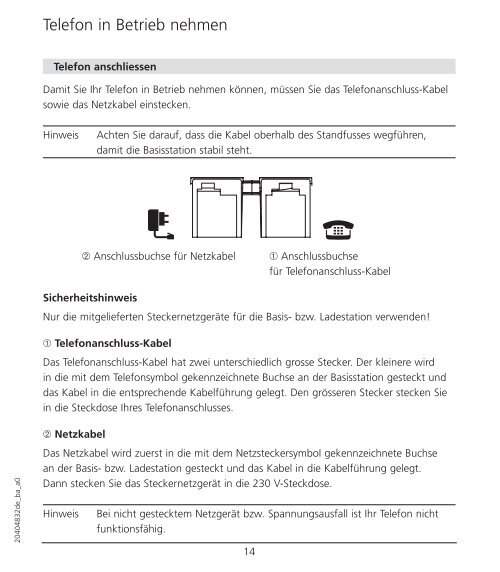 Avena 748/758 - Strahlungsarme Telefone Esnord Gesundes ...