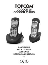 COCOON 95 COCOON 95 DUO - Schnurlostelefon.de