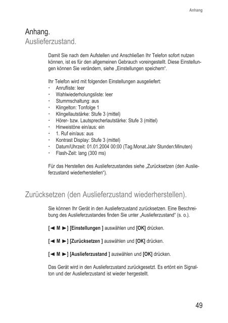 Bedienungsanleitung - Schnurlostelefon.de