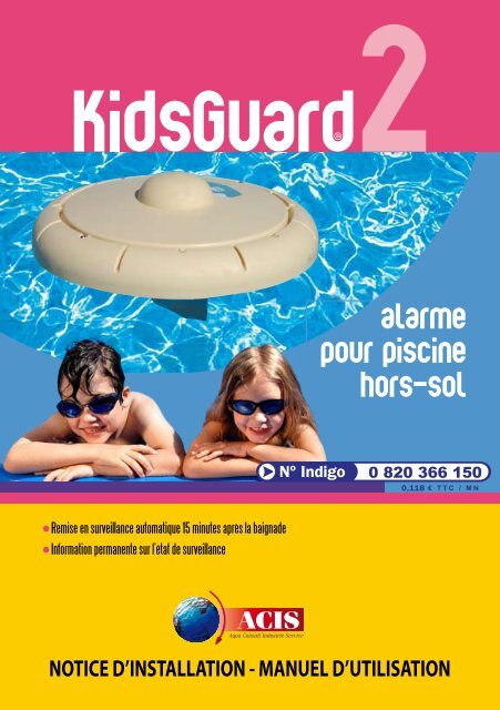 Alarme pour piscine hors-sol