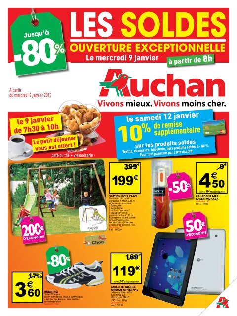 50% -80% 200Ã¢Â‚Â¬ -80% - Auchan