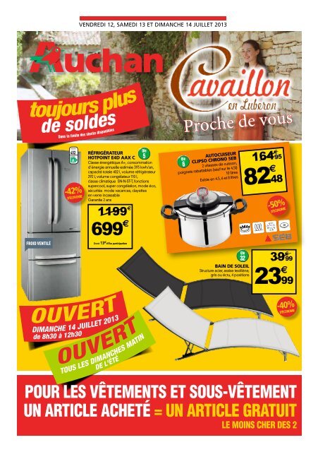 toujours plus - Auchan