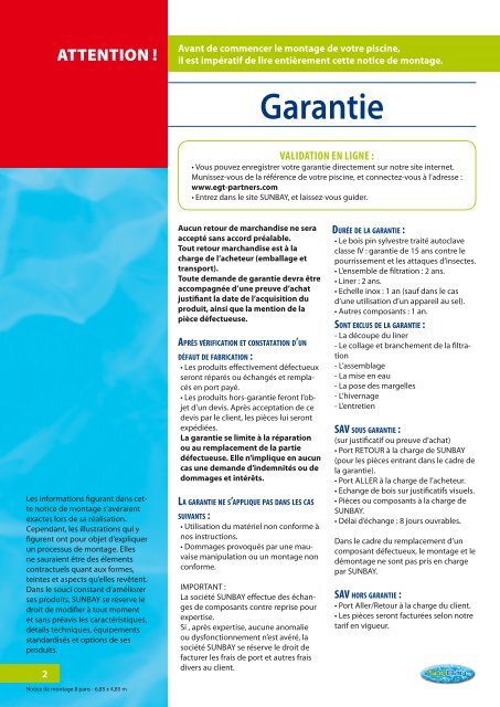 Garantie - Auchan