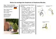 Notice de montage des Amphores et Amphores Murales - Auchan