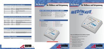 Mediwave 7000 - SCHOBER-medicare GmbH