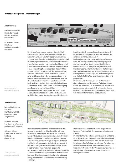 Wettbewerbsdokumentation - schober-stadtplanung