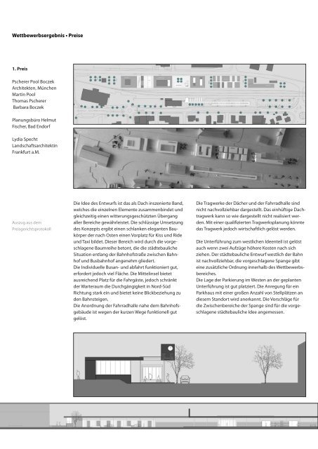 Wettbewerbsdokumentation - schober-stadtplanung