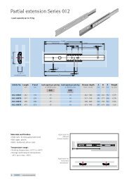 Standard stock items - Schock Metall