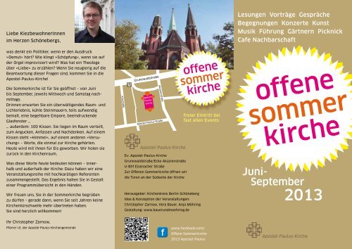 Flyer zum Download - Evangelischer Kirchenkreis Berlin-SchÃ¶neberg
