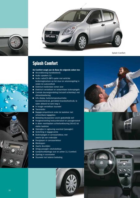 Suzuki Splash modelbrochure