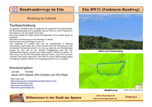 Elm RW21 (Funkturm-Rundweg)