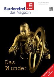 8: Magazin online - Barrierefrei - Das Magazin