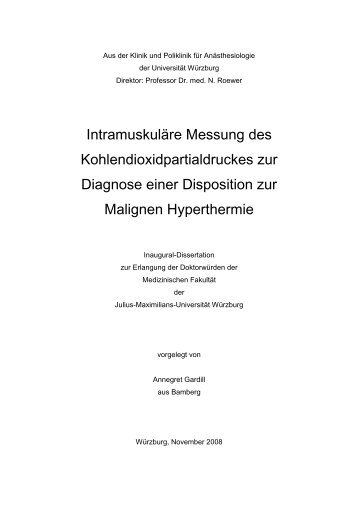 Dissertation Gardill Annegret - OPUS - Universität Würzburg