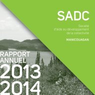 Rapport annuel 2013-2014 