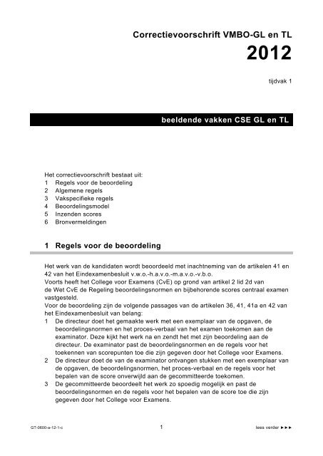 Antwoorden - Examenblad.nl