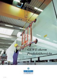 GEWE-therm-Produktuebersicht 2007