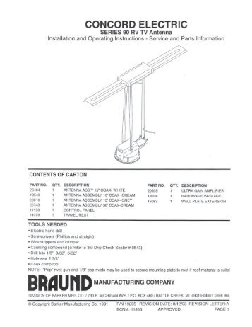 Full Manual - Barker Mfg