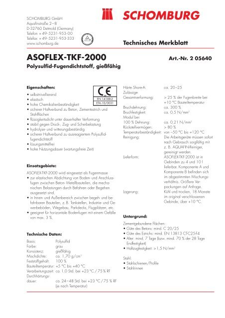 ASOFLEX-TKF-2000 - Schomburg