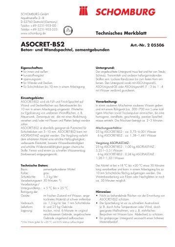 ASOCRET-BS2 - Schomburg