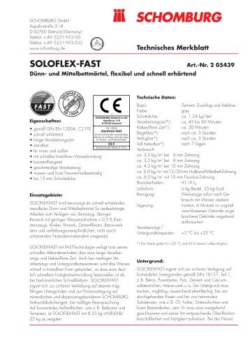 soloflex-fast - Schomburg