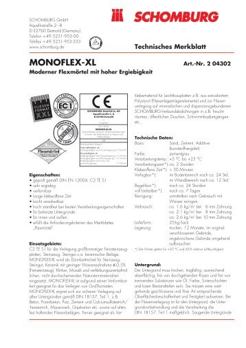 monoflex-xl - Schomburg
