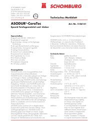 ASODURÂ®-CeraTec - Schomburg