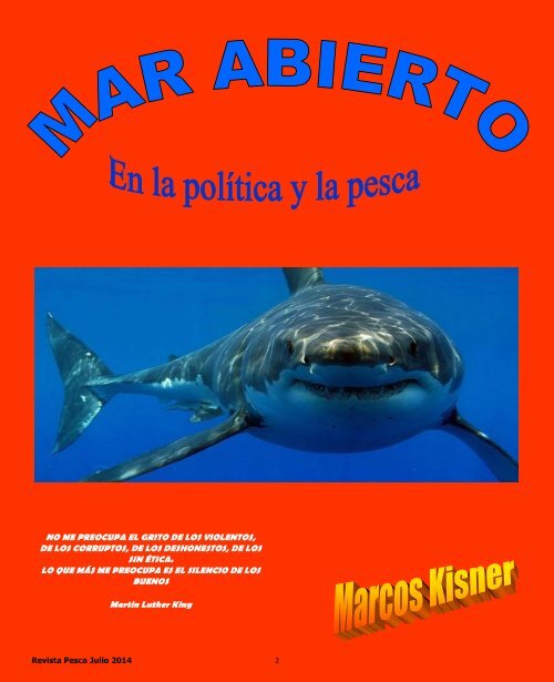 REVISTA PESCA JULIO 2014