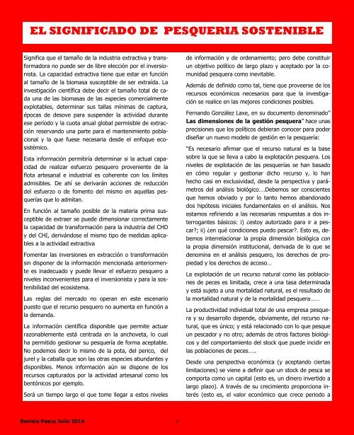 REVISTA PESCA JULIO 2014