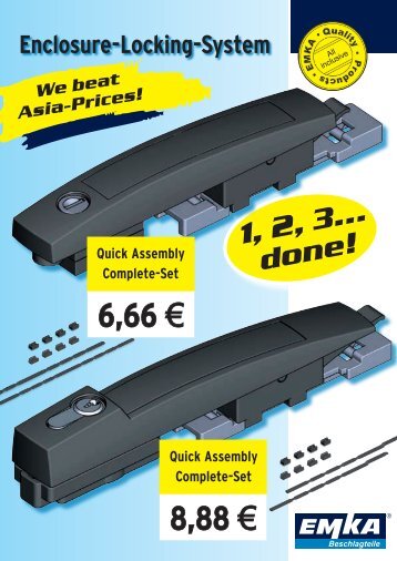 Enclosure-Locking-System 1190 - EMKA Beschlagteile Gmbh & Co ...