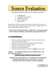 Source Evaluation.pdf - School History