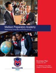 Madison Preparatory Academy - School Information System