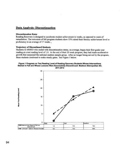 MADISON METROPOliTAN SCHOOl DISTRICT - School Information ...