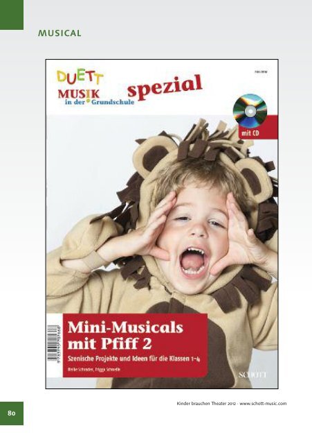 Kinder brauchen Theater - Schott Music