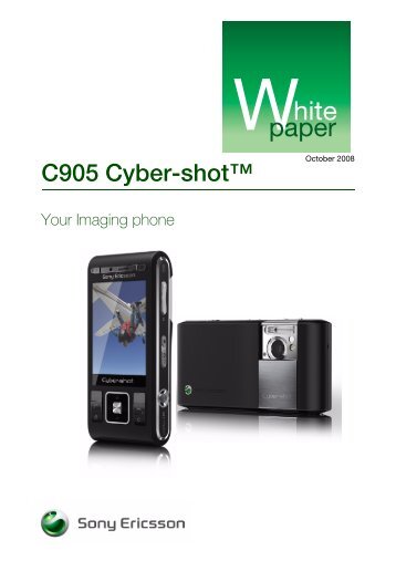 C905 Cyber-shot™ - Sony