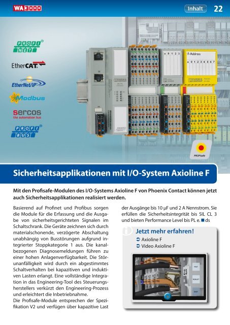 WA3000 Industrial Automation Juni 2014