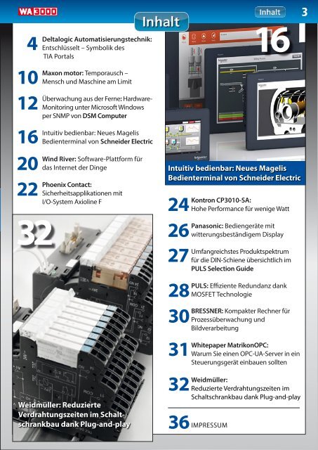 WA3000 Industrial Automation Juni 2014