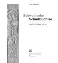 Schwedische Schnitz-Schule - Schreinerhandel.de